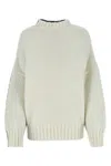 Jw Anderson Women's Two-tone Acrylic Blend Sweater | Size Small | Kw1018yn0272 Color 903 In Multicoloured