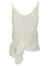 JW ANDERSON J.W. ANDERSON KNOT FRONT STRAP TOP