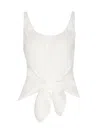 JW ANDERSON KNOT FRONT STRAP TOP
