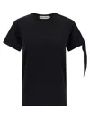 Jw Anderson J. W.anderson Knot T-shirt In Black