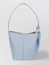 Jw Anderson Knotted Handle Bucket Bag With Open Top
