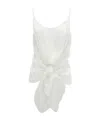 Jw Anderson Knotted Tank Top In White