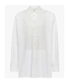 Jw Anderson Lace Panel Shirt In White