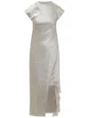 Jw Anderson Lace-trim Layered Maxi Dress In White