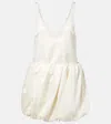 Jw Anderson Rolled Hemline Cami Dress In White