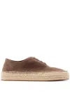 Jw Anderson Lace-up Platform Espadrilles In Brown