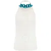 Jw Anderson Woman Top Off White Size 6 Viscose In White