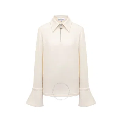 Jw Anderson J. W. Anderson Flared Cuffs White Knitwear
