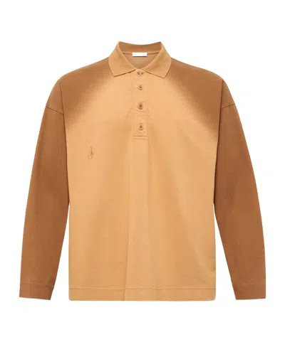JW ANDERSON LONG SLEEVE RUGBY POLO SHIRT