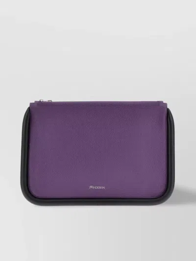 JW ANDERSON LARGE RECTANGULAR BUMPER-TUBE CLUTCH