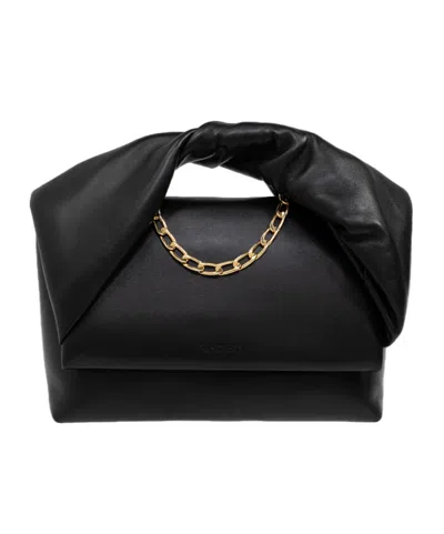 Jw Anderson Small Twister In Black