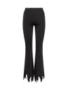 Jw Anderson J. W.anderson Stretchy High Waist Pants With Laser-cut