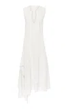 Jw Anderson Striped Double Layer Sleeveless Dress