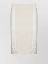 Jw Anderson J. W. Anderson Layered Midi Skirt With Unique Split Detail In Neutral