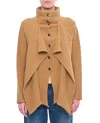 Jw Anderson Beige Layered Wool Sweater In Brown