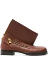 Jw Anderson Stiefeletten Aus Leder In Braun