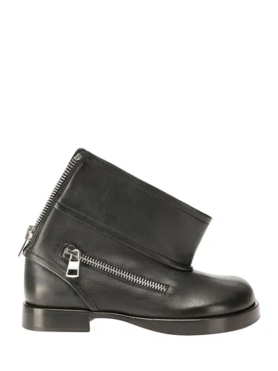 JW ANDERSON JW ANDERSON LEATHER ANKLE BOOTS