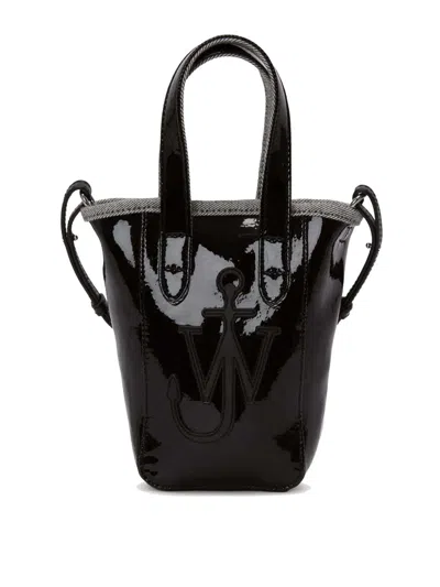 Jw Anderson Leather Bag In Negro