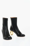 Jw Anderson J. W.anderson Pointed Chain Booties With Statement Heel 7 Cm