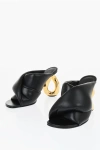 Jw Anderson J. W.anderson Leather Chain Mules With Statement Heel 8 Cm