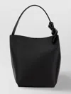 Jw Anderson Black Jwa Corner Bucket Bag In 999 Black