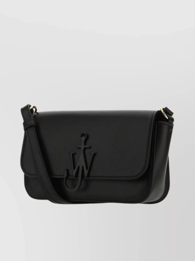 JW ANDERSON LEATHER CROSS-BODY BAG WITH CHAIN STRAP