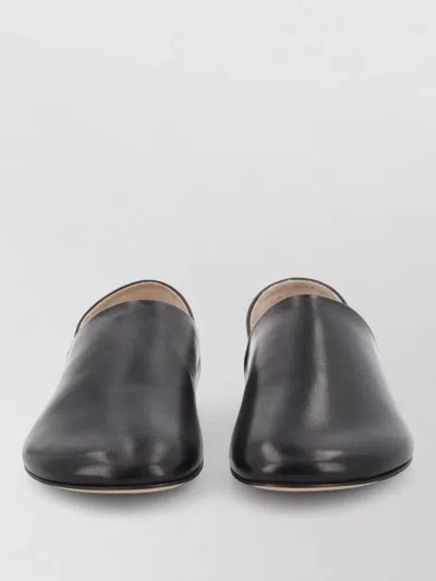 Jw Anderson Leather Loafer Shoe Round Toe Design