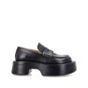 Jw Anderson Platform Loafers In Black