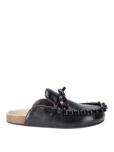 JW ANDERSON LEATHER LOAFERS