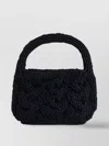 Jw Anderson Leather Mini Bag With Braided Texture And Top Handle