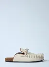 Jw Anderson J. W. Anderson Ruffle Loafer W Slipper In White