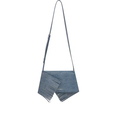 Jw Anderson Leather Shoulder Bags In Blue