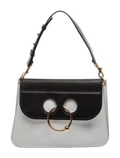 Pre-owned Jw Anderson Leather Top Handle Bag In Multi