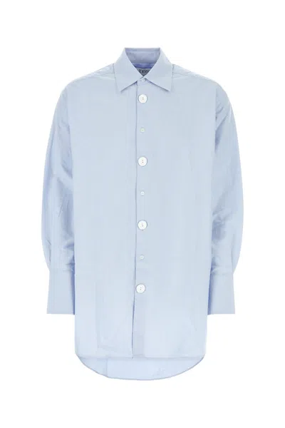 JW ANDERSON LIGHT BLUE OXFORD OVERSIZE SHIRT