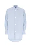 Jw Anderson Light Blue Oxford Oversize Shirt