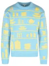 Jw Anderson J. W. Anderson Light Blue Wool Sweater In Blue