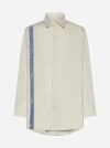 JW ANDERSON LINEN AND COTTON OVERSIZED SHIRT