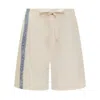 Jw Anderson Wide Leg Shorts In White