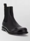 Jw Anderson Loafer Ankle Boots Round Toe Pull Tab In Animal Print