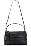 Jw Anderson Black Small Loafer Bag In Black