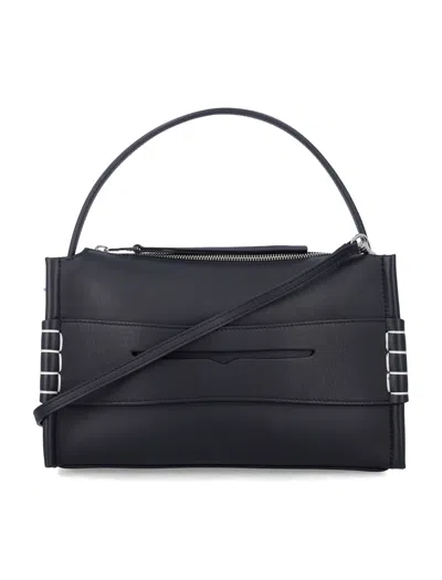 Jw Anderson Loafer Bag In Leather In Black