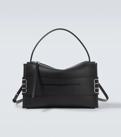 Jw Anderson Medium Loafer Shoulder Bag In Black
