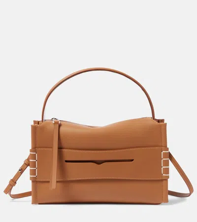 Jw Anderson Loafer Bag In Tan