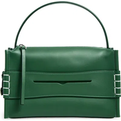 Jw Anderson Loafer Leather Top Handle Bag