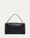 Jw Anderson Loafer Medium Calf Leather Crossbody Bag In Black