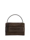 Jw Anderson Loafer Bag - Suede Shoulder Bag In Brown