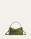 Jw Anderson W Anderson Womens Khaki Loafer Suede Shoulder Bag In Brown