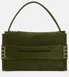 Jw Anderson Schultertasche Loafer Small Aus Veloursleder