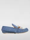 Jw Anderson Round-headed Casual Shoes In Denim