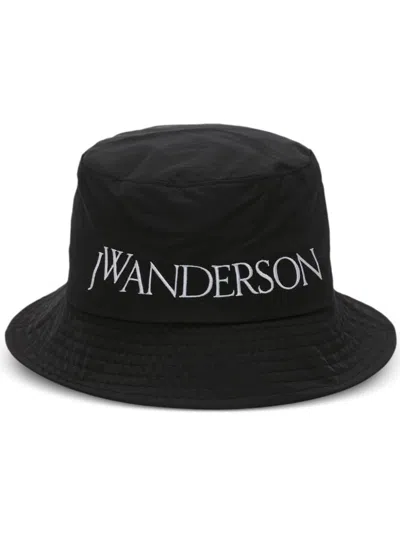Jw Anderson Logo Bucket Hat Nylon